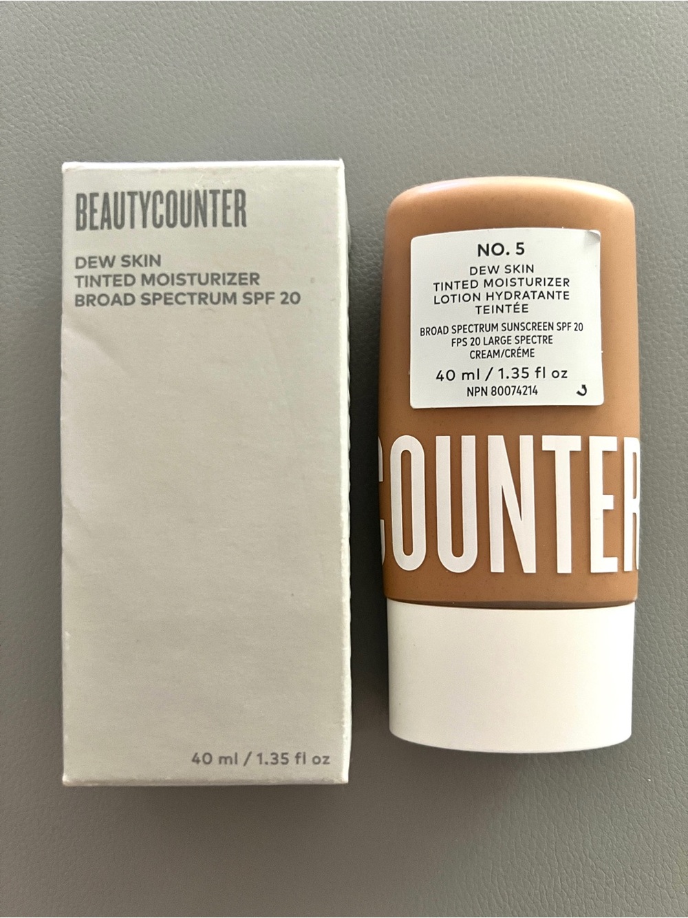 beautycounter Dew Skin Tinted Moisturizer No. 5 Cream - Cream